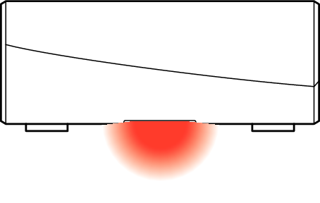 Flash red HEOS Amp